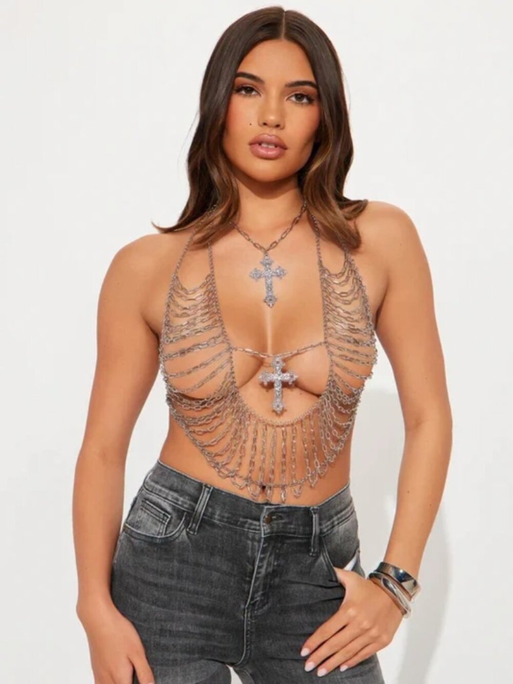 Godly Body Chain - Silver